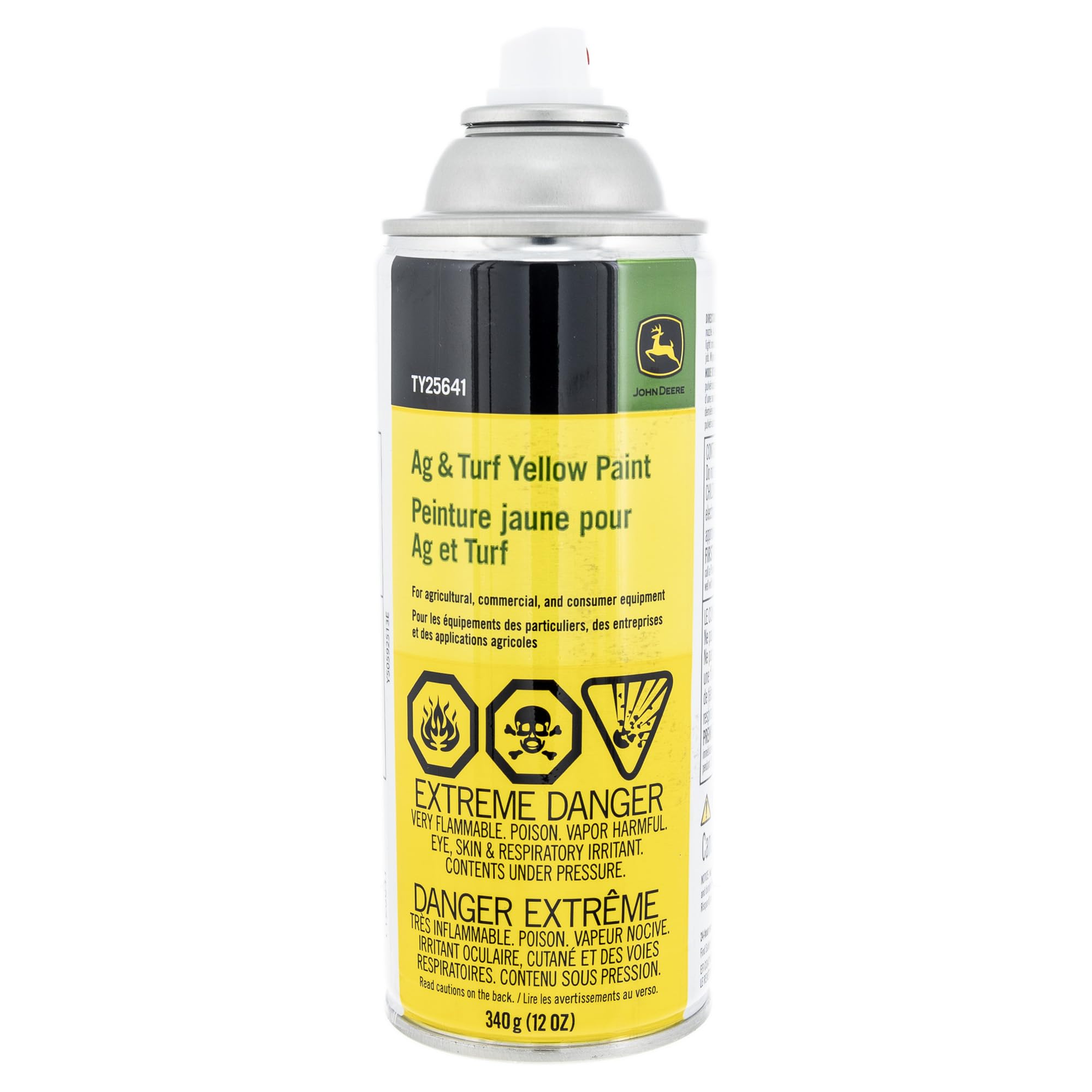 John Deere Original Equipment Yellow Spray Paint #TY25641 - Lawn